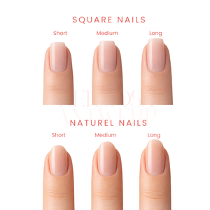 BIAB press ons + french tip